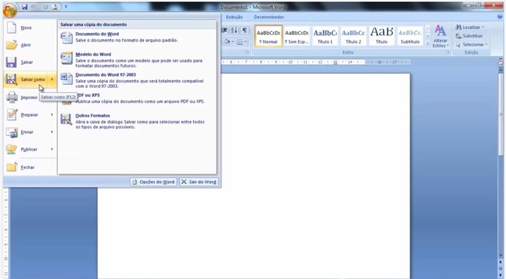 MBAtec: Instalar complemento do Microsoft Office 2007 Para salvar arquivo  em PDF ou XPS